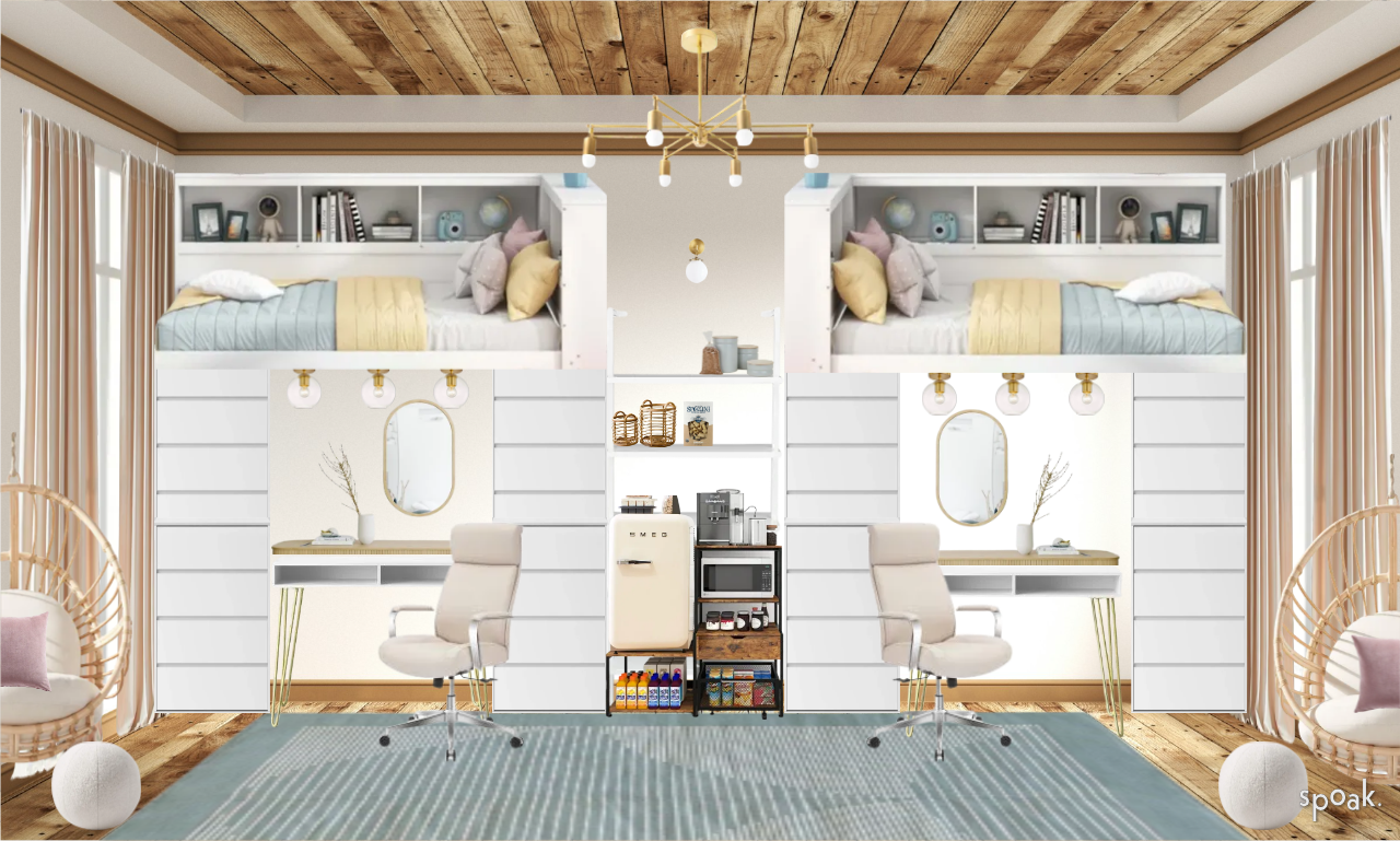Interior room design created on Spoak