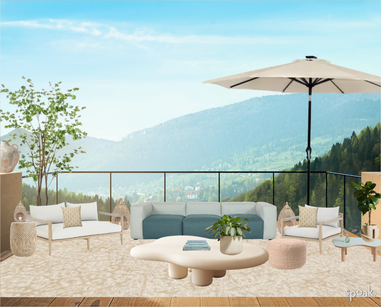Interior room design created on Spoak