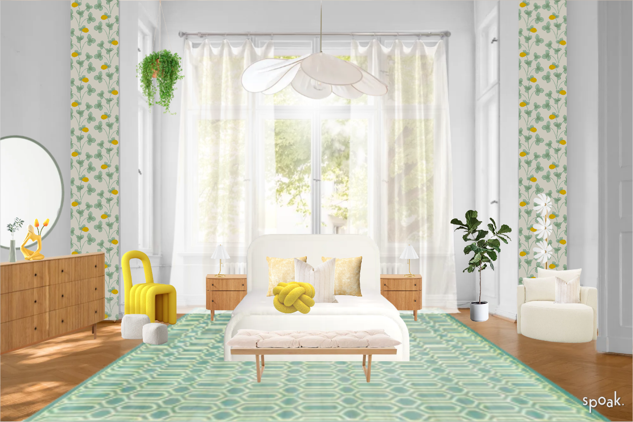 Interior room design created on Spoak
