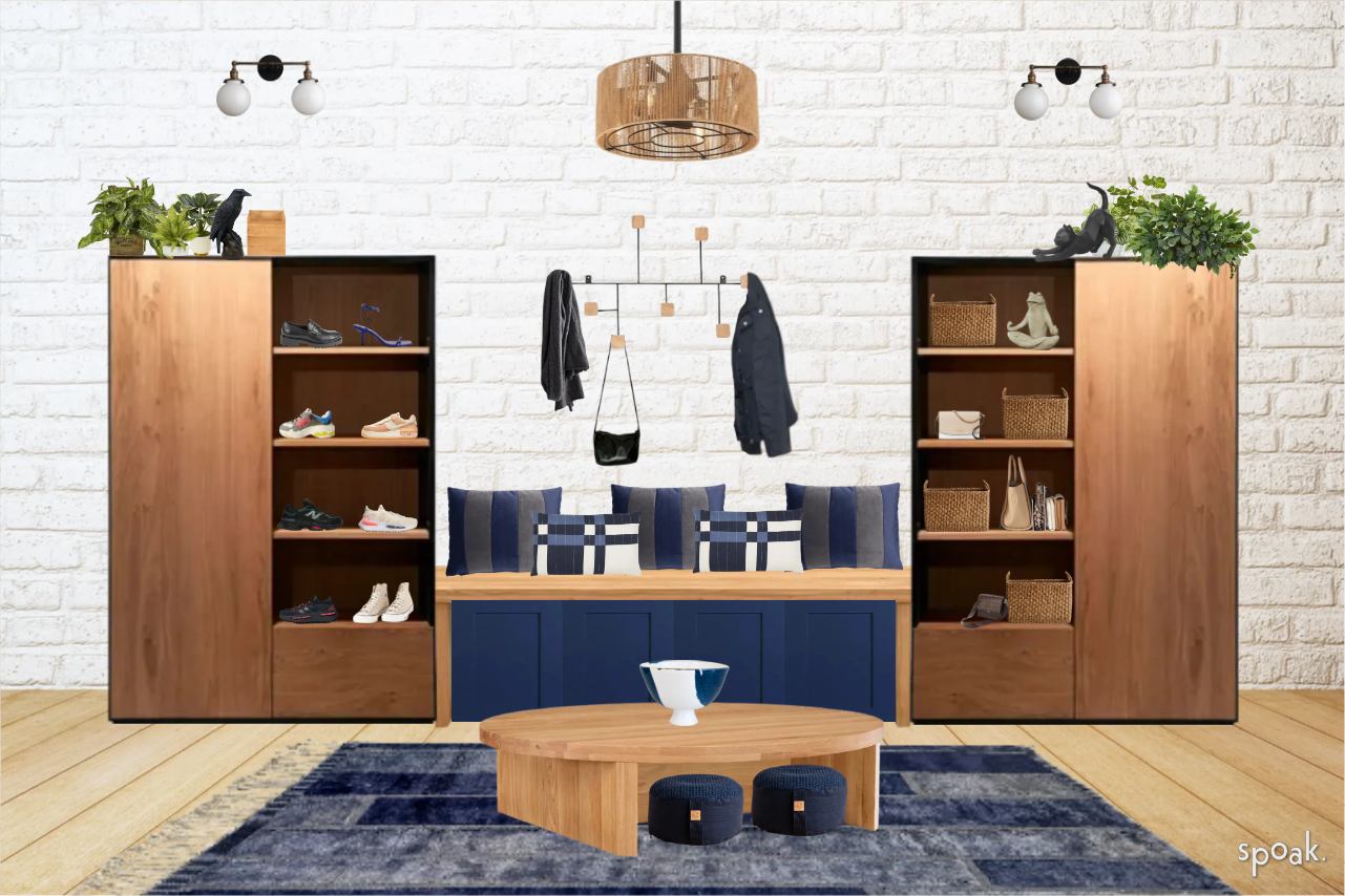 Interior room design created on Spoak