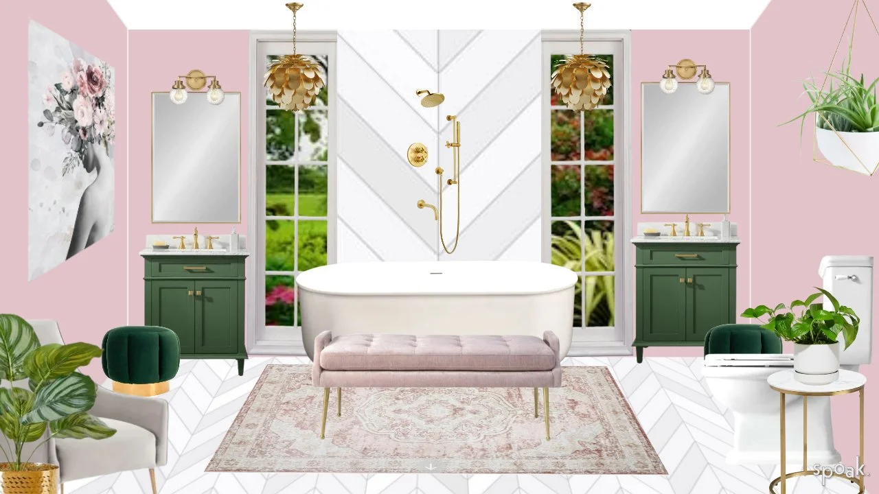 Interior room design created on Spoak