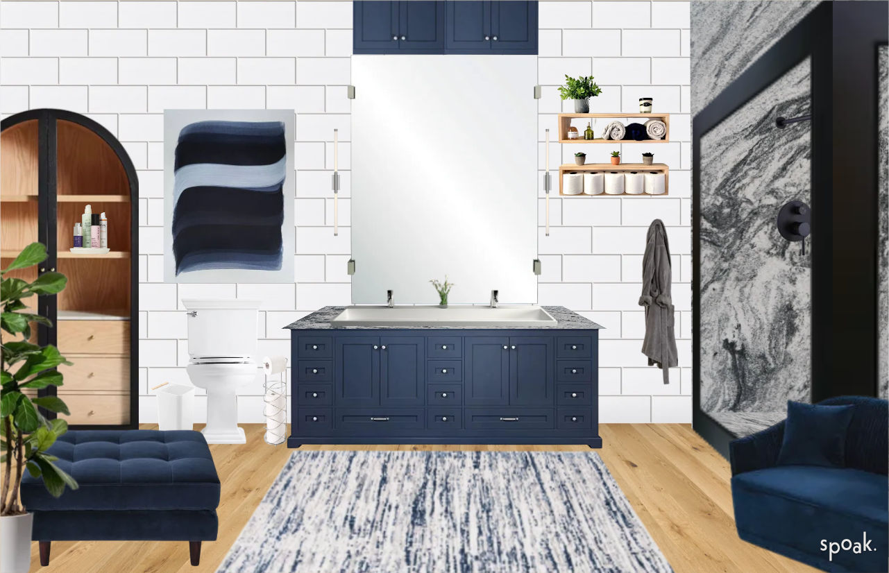Interior room design created on Spoak